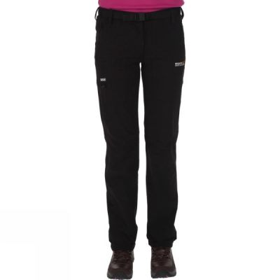 Pantalones Regatta Xert Stretch II Mujer - Negras - Chile KVF350914